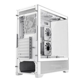 GameMax Vista AW Mid-Tower PC ATX Gaming Case White - Image 11