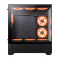 GameMax Vista AB Mid-Tower PC ATX Gaming Case Black - Image 4