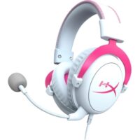 HyperX Cloud II 7.1 Channel USB Gaming Headset White/Pink Open Box
