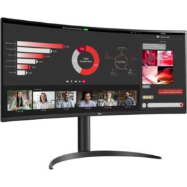 LG 34WR55QK-B 34" UltraWide™ Curved Monitor with WQHD HDR10 Display 100Hz Refresh Rate and USB Type-C™ - Image 4