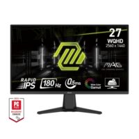 MSI MAG 275QF 2K 180Hz WQHD IPS 0.5ms Adaptive-Sync Gaming Monitor
