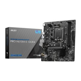 MSI PRO H610M-S DDR4 M-ATX Motherboard