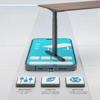 MXG SMD-02-AI Dual Motor SIT Stand Smart Desk With APP Control 3 Stage Standard - Image 8