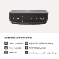 MXG SMD-02-AI Dual Motor SIT Stand Smart Desk With APP Control 3 Stage Standard - Image 9