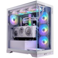 XPG Invader X Mid-Tower PC Case White - Image 2