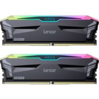 Lexar ARES 32GB (2x16GB) DDR5, 7200MHz RGB Desktop Memory Kit
