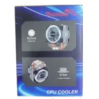 Thunder Squall TAC-225 ARGB CPU Air Cooler – 4 Copper Heatpipes, Dual Fan 3
