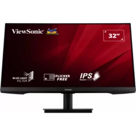 ViewSonic VA3209-MH 32-Inch Full HD IPS FreeSync Wide Monitor 75Hz Refresh Rate, 3-Side Borderless, Dual Speaker, Black 2