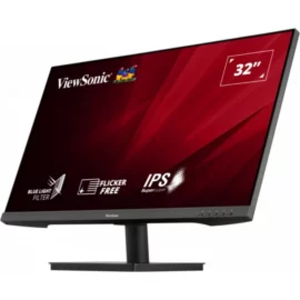 ViewSonic VA3209-MH 32-Inch Full HD IPS FreeSync Wide Monitor 75Hz Refresh Rate, 3-Side Borderless, Dual Speaker, Black 4