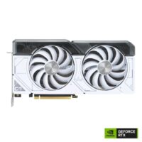 ASUS Dual GeForce RTX™ 4070 12GB GDDR6X OC Edition White Gaming Graphics Card - Image 2