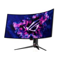 Asus ROG Swift OLED PG39WCDM gaming monitor 39-inch (3440x1440) curved OLED panel 240 Hz (above 144Hz) 0.03 ms G-SYNC® compatible custom heatsink uniform brightness ROG Smart KVM 90 W Type-C ASUS DisplayWidget Center - Image 3
