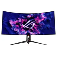 Asus ROG Swift OLED PG39WCDM gaming monitor 39-inch (3440x1440) curved OLED panel 240 Hz (above 144Hz) 0.03 ms G-SYNC® compatible custom heatsink uniform brightness ROG Smart KVM 90 W Type-C ASUS DisplayWidget Center