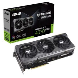 ASUS TUF Gaming GeForce RTX™ 4070 SUPER 12GB GDDR6X OC Edition Gaming Graphics Card