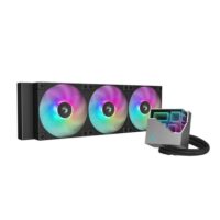 DeepCool LT360 ARGB AIO 360mm Liquid CPU Cooler Black - Image 2