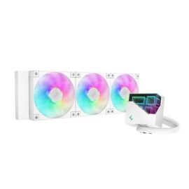 DeepCool LT360 ARGB AIO 360mm Liquid CPU Cooler White - Image 2