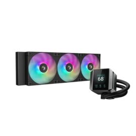 DeepCool MYSTIQUE 360 ARGB 5th Gen Pump 3400RPM 640x480 TFT LCD Screen Anti-Leak Liquid Cooler - Image 2