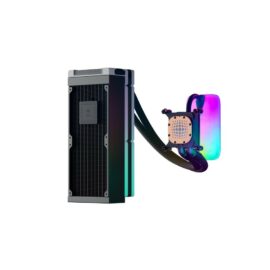 HYTE Thicc Q60 Digital ARGB LCD AIO 280mm Liquid CPU Cooler - Image 3