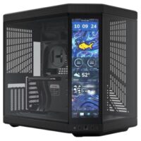 Hyte Y70 Touch Infinite Modern Aesthetic Mid-Tower ATX Gaming Case  Black