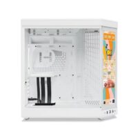 Hyte Y70 Touch Infinite Modern Aesthetic Mid-Tower ATX Gaming Case White - Image 3