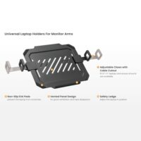 MXG LH-01 Universal Laptop Holder for Monitor Arms - Image 10