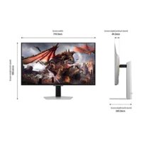Samsung Odyssey G8 32" LS32DG802SMXUE G80SD UHD OLED with Smart features 240Hz Refresh Rate Gaming Monitor - Image 4