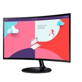 Samsung LS24C360EAMXUE 24" Essential Curved FullHD 1080p 1920x1080, HDMI, VGA Monitor - Image 3