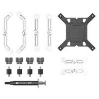 ID-COOLING FX240 INF ARGB 240mm AIO Liquid CPU Cooler w/ Infinity Mirror Display – White 7