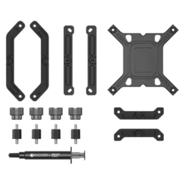 ID-COOLING FX240 INF ARGB 240mm AIO Liquid CPU Cooler w/ Infinity Mirror Display – Black 7