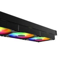 ID-COOLING FX360 INF ARGB 360mm AIO Liquid CPU Cooler w/ Infinity Mirror Display – Black 4