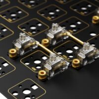 HYTE Keeb TKL - Modern Human Interface - Customizable Tenkeyless Wired Crystal Bubble RGB Gasket Mounted Mechanical Keyboard - Image 7