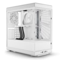 HYTE Y40 Mainstream Vertical GPU Case ATX Mid Tower Gaming Case White