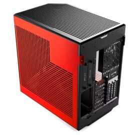 HYTE Y60 Modern Aesthetic Dual Chamber Mid-Tower ATX Case Black Cherry - Image 4