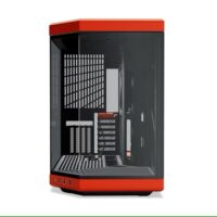 HYTE Y70 Modern Aesthetic Dual Chamber Mid-Tower ATX Case Black Cherry - Image 2