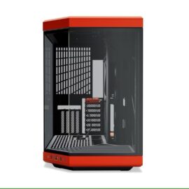 HYTE Y70 Modern Aesthetic Dual Chamber Mid-Tower ATX Case Black Cherry - Image 2