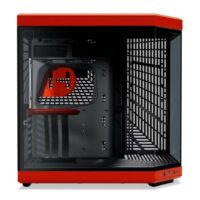 HYTE Y70 Modern Aesthetic Dual Chamber Mid-Tower ATX Case Black Cherry - Image 3