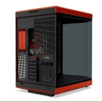HYTE Y70 Modern Aesthetic Dual Chamber Mid-Tower ATX Case Black Cherry - Image 4