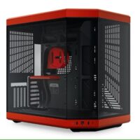 HYTE Y70 Modern Aesthetic Dual Chamber Mid-Tower ATX Case Black Cherry