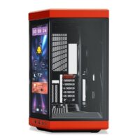 Hyte Y70 Touch Infinite Modern Aesthetic Mid-Tower ATX Gaming Case Black Cherry - Image 2