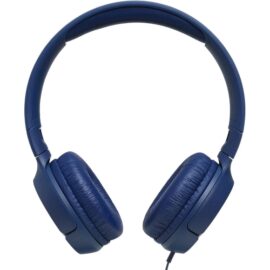 JBL TUNE 500 Wired On-Ear Headphones Blue JBLT500BLU - Image 2