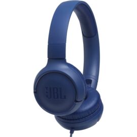 JBL TUNE 500 Wired On-Ear Headphones Blue JBLT500BLU