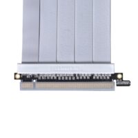 LIAN LI  600mm PCI-e 4.0 Riser Cable White - Image 2