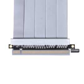 LIAN LI  600mm PCI-e 4.0 Riser Cable White - Image 2