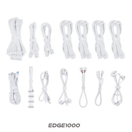 Lian Li Edge EG1000 1000W ATX12V v3.1, 80 PLUS PLATINUM Certified , Full Modular Power Supply White - Image 4