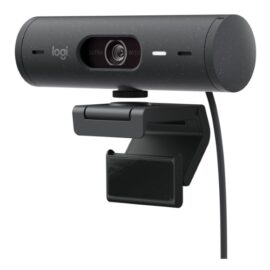 Logitech Brio 505 FHD Webcam, 30fps Frame Rate, Integrated Privacy Shutter, Dual Noise Reducing Mics, 4x Digital Zoom, USB-C - Image 2