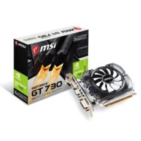 MSI GeForce GT N730 4GB DDR3 PCI Express 2.0 x16 ATX Video Card