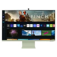 SAMSUNG M8 LS32BM80GUMXUE 32" UHD 3840 x 2160 (4K) 60 Hz Micro HDMI, USB-C Built-in Speakers Streaming TV and SlimFit Camera Included Smart Monitor