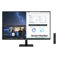 Samsung M5 LS27AM500NMXUE 27'' Flat Monitor, With Mobile Connectivity, 1920x1080 Resolution, Max 60Hz Refresh Rate, 8GTGms Response Time, 16 9 Aspect Ratio, HDR10, HDMI, Black