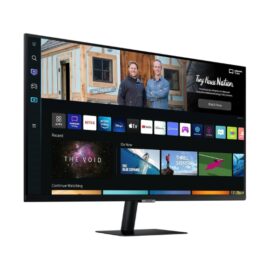 Samsung M5 LS32BM500EMXUE 32'' Flat Monitor, With Smart TV Experience, 1920x1080 Resolution, Max 60Hz Refresh Rate, 4ms Response Time, 16 9 Aspect Ratio, HDR10, IoT Hub, HDMI, Black - Image 2