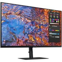 Samsung ViewFinity LS32B800PXMXUE 32 Inch IPS 4K UHD Monitor With USB Type-C, Display Port, HDMI, RJ-45, Height Adjustable - Image 2