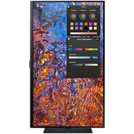 Samsung ViewFinity LS32B800PXMXUE 32 Inch IPS 4K UHD Monitor With USB Type-C, Display Port, HDMI, RJ-45, Height Adjustable - Image 7